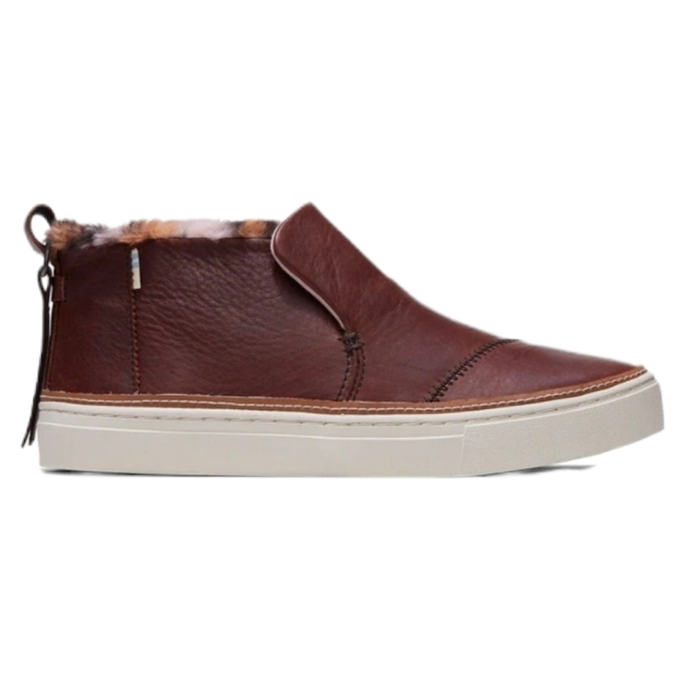 Toms Womens Leather boots sneakers shoes sz 8